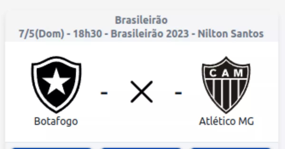 Botafogo x Atlético-MG: Confira guia completo da partida