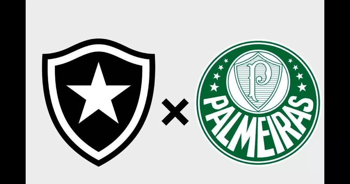 Palpite para Botafogo x Palmeiras na Série A