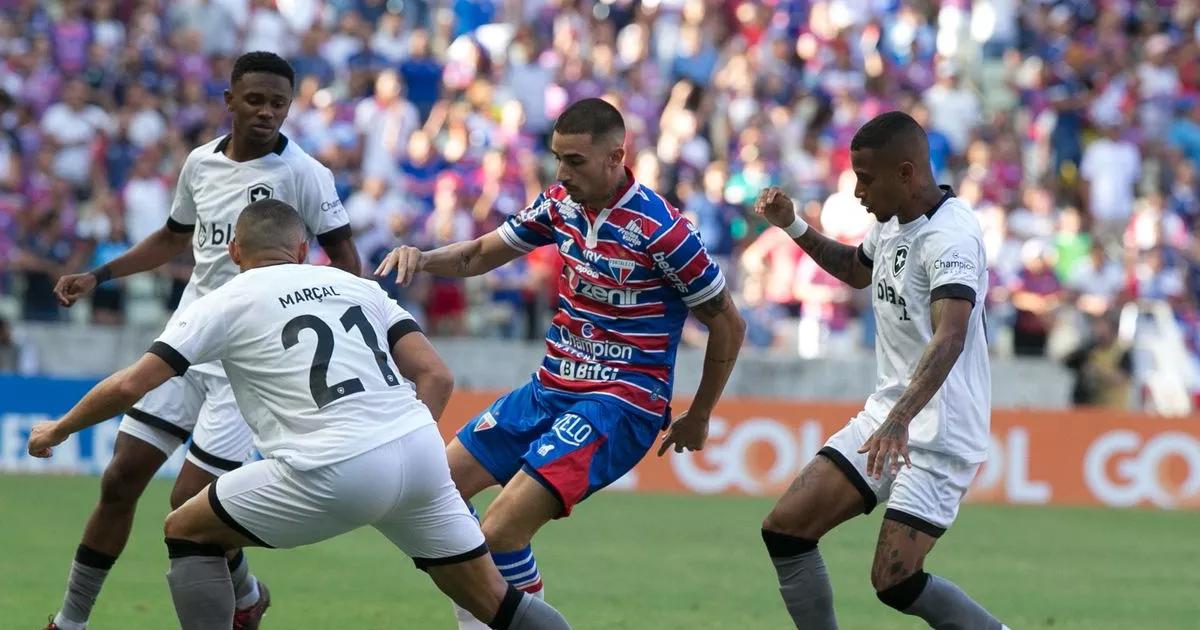 Últimos confrontos entre Botafogo x Fortaleza