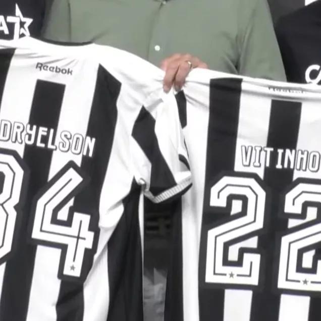 Botafogo: Vitinho e Adryelson exaltam projeto e reforçam ambições do clube