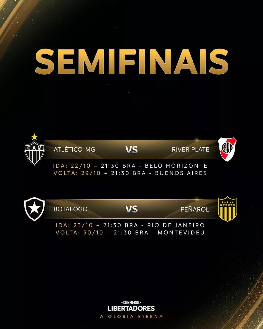 Botafogo e Peñarol se enfrentam em duelo épico pelas semifinais da Copa Libertadores da América.